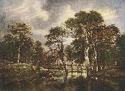 Jacob van Ruisdael The Hunt oil painting reproduction